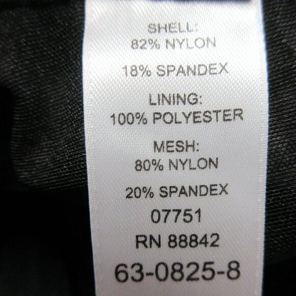 SWIMSUITS FOR ALL Macrame High Neck Swimdress Size 22 Black White Geometric NWT - Picture 13 of 14